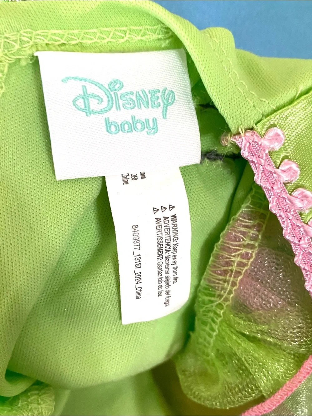 Disney Baby Tinkerbell Fairy Halloween Costume with Wings